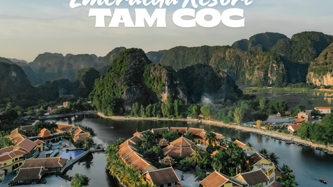 Tour Hà Nội - Emeralda Tam Cốc Resort 02 ngày 01 đêm