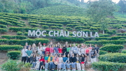 Tour Hà Nội - Mộc Châu - Thác Dải Yếm - Đồi chè Trái Tim 02 ngày 01 đêm